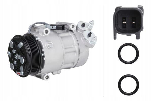 Compresor de Aire Acondicionado Hella 8FK 366 201-491 nuevo