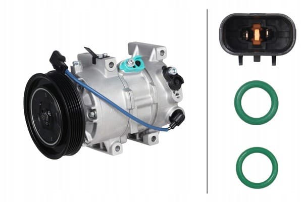 Compresor de Aire Acondicionado Hella 8FK 366 202-521 nuevo