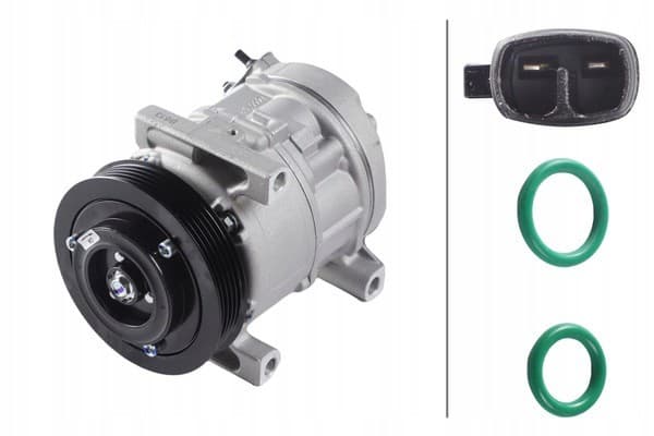 Compresor de Aire Acondicionado Hella 8FK 366 200-941 nuevo