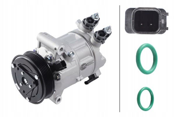 Compresor de Aire Acondicionado Hella 8FK 366 200-921 nuevo