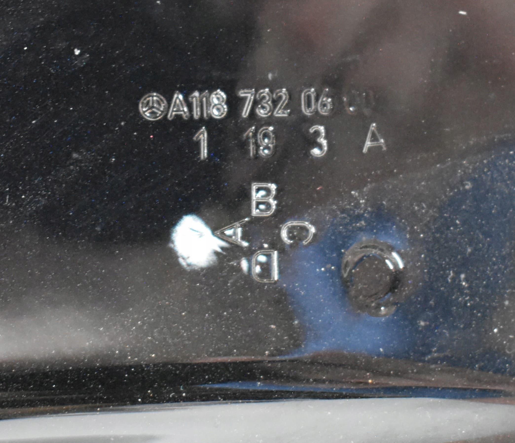 Puerta Trasera Derecha Original para Mercedes Cla W118 nuevo 5