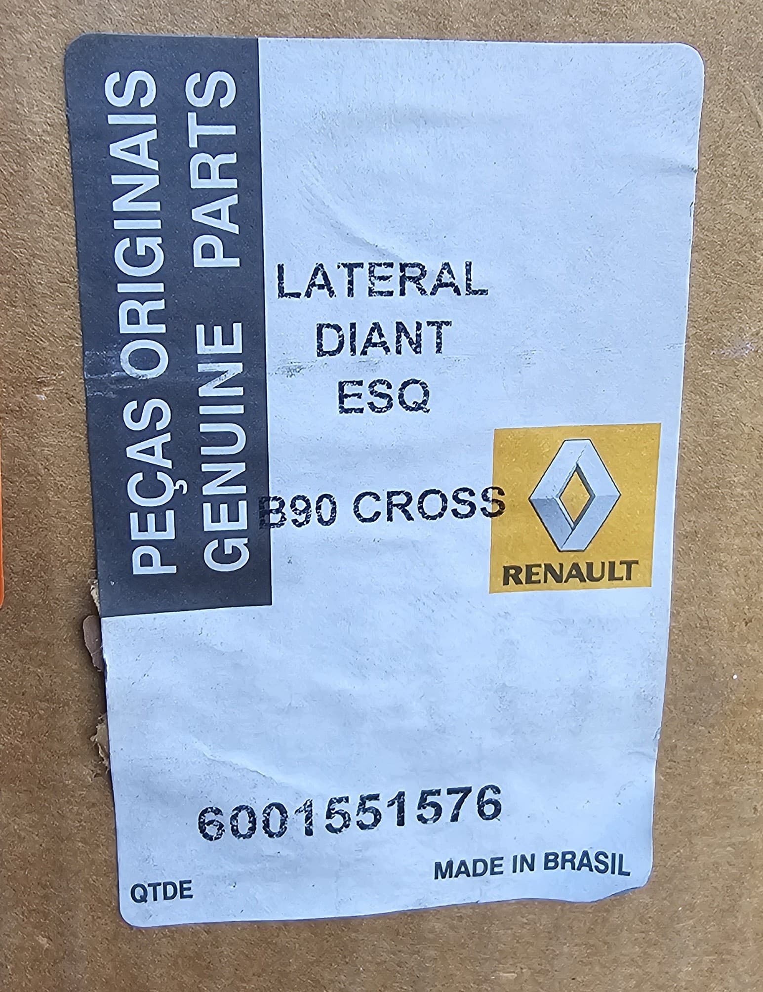 Nuevo panel lateral delantero izquierdo para Dacia Sandero I 6