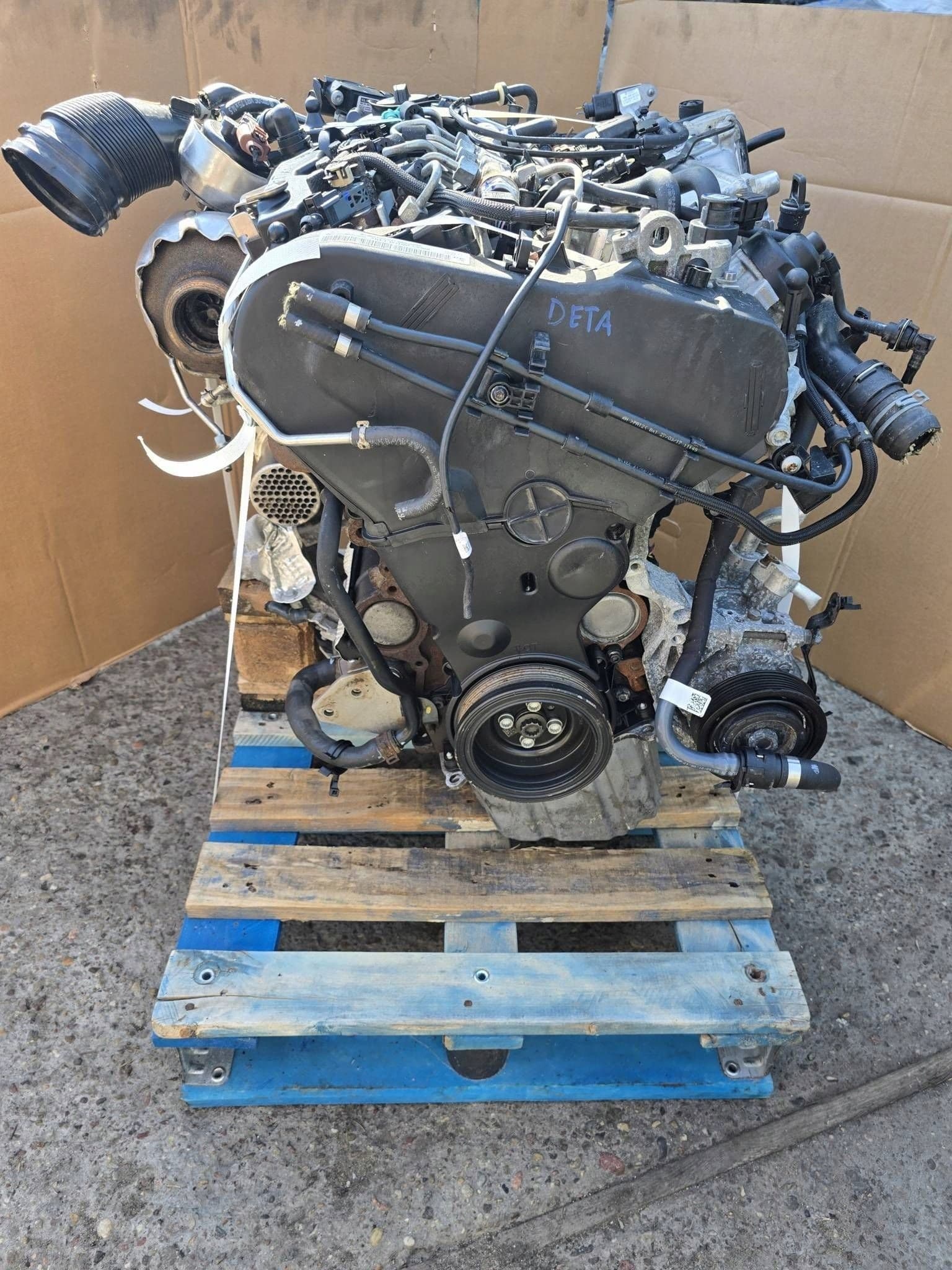 Motor Completo Deta 2.0 TDI Audi A4 A5 Nº Mag 329N usado