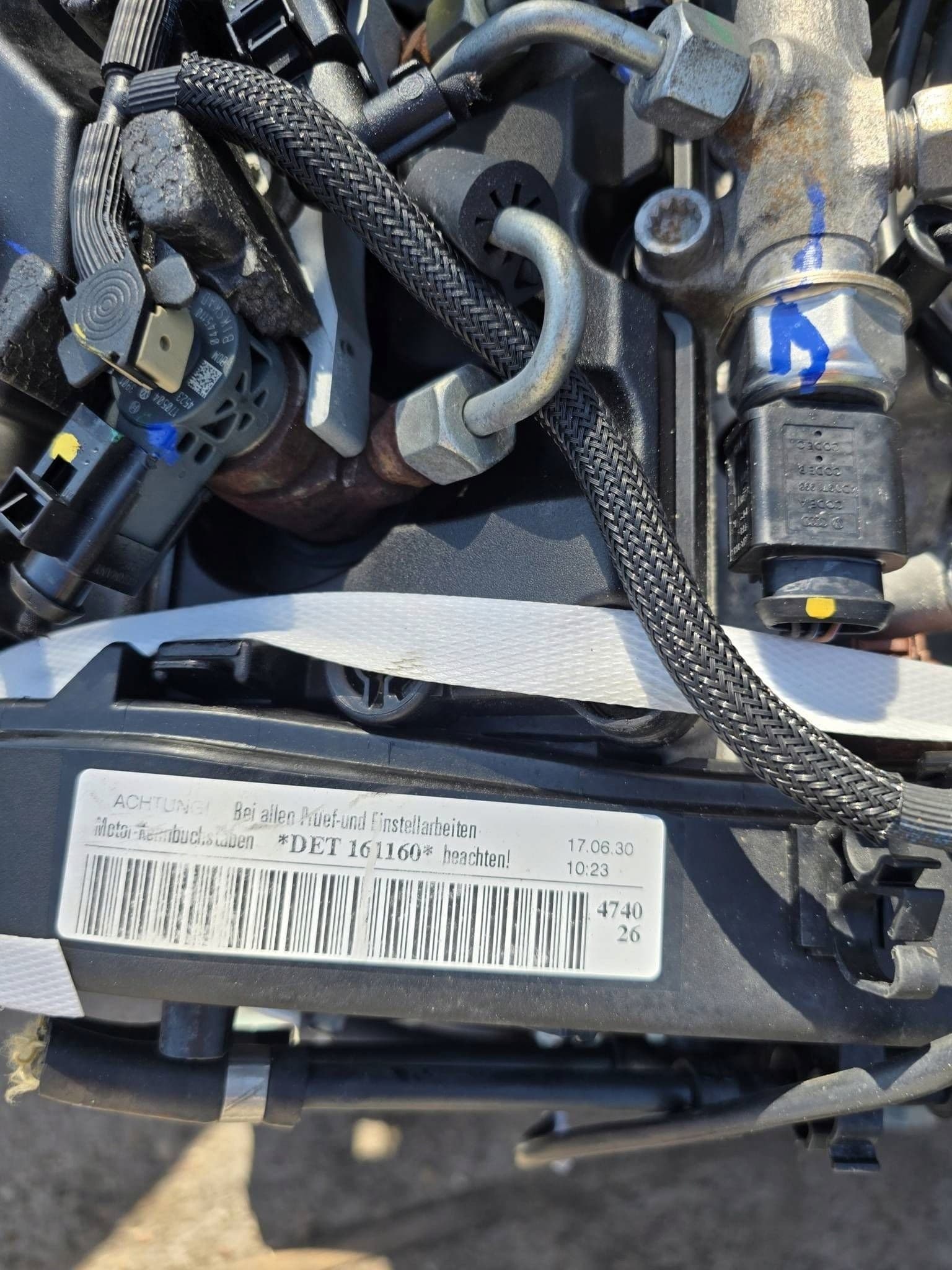 Motor Completo Deta 2.0 TDI Audi A4 A5 Nº Mag 329N usado 2