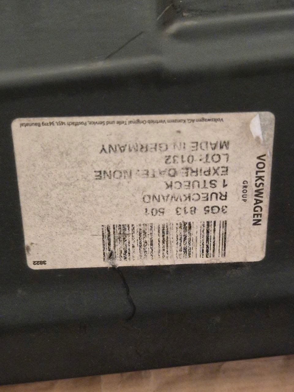 Panel Trasero Volkswagen Passat B8 3G5813501 nuevo 7