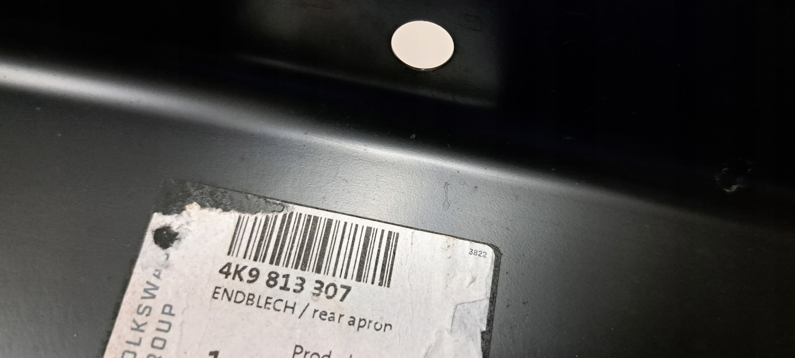 Audi A6 C8 4K Station Wagon Cinturón Trasero 4K9813307 nuevo 9