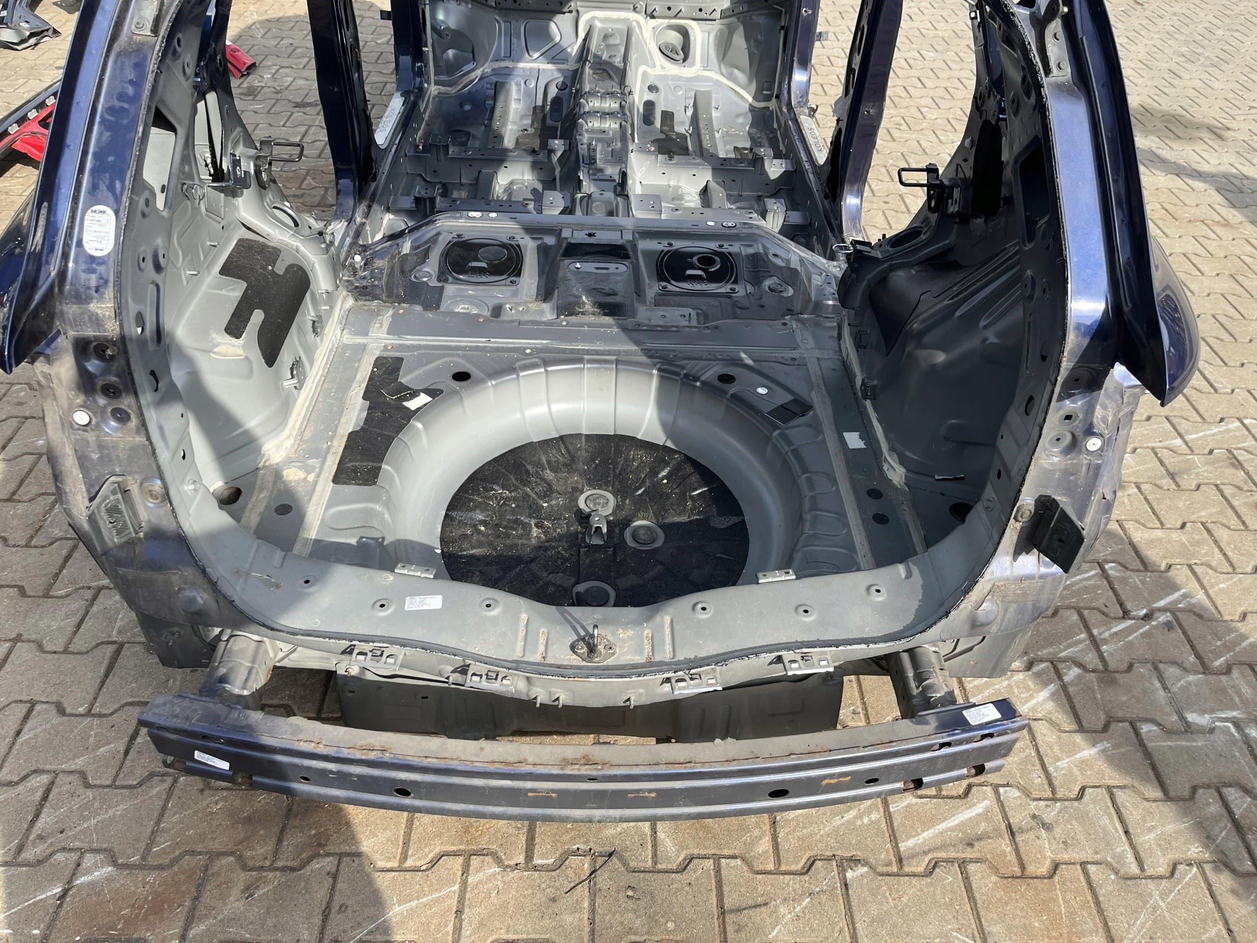 Cinturón Trasero con Bañera Renault Kolos II 1.6 DCI 2016- usado 2