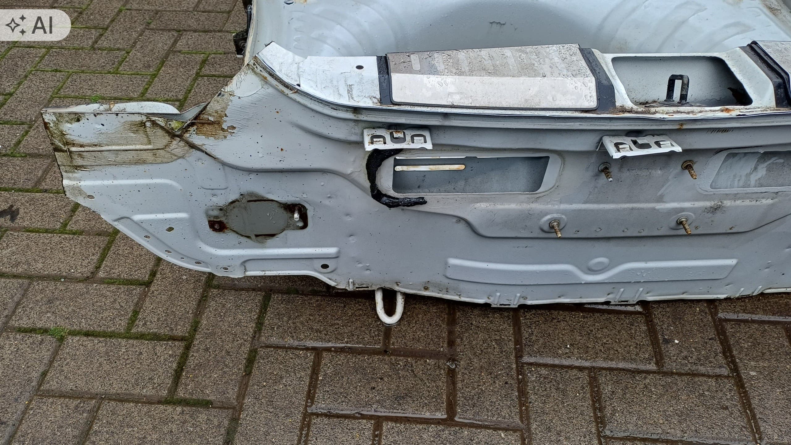 Cinturón DE Refuerzo Trasero Nissan Micra K13 usado 2