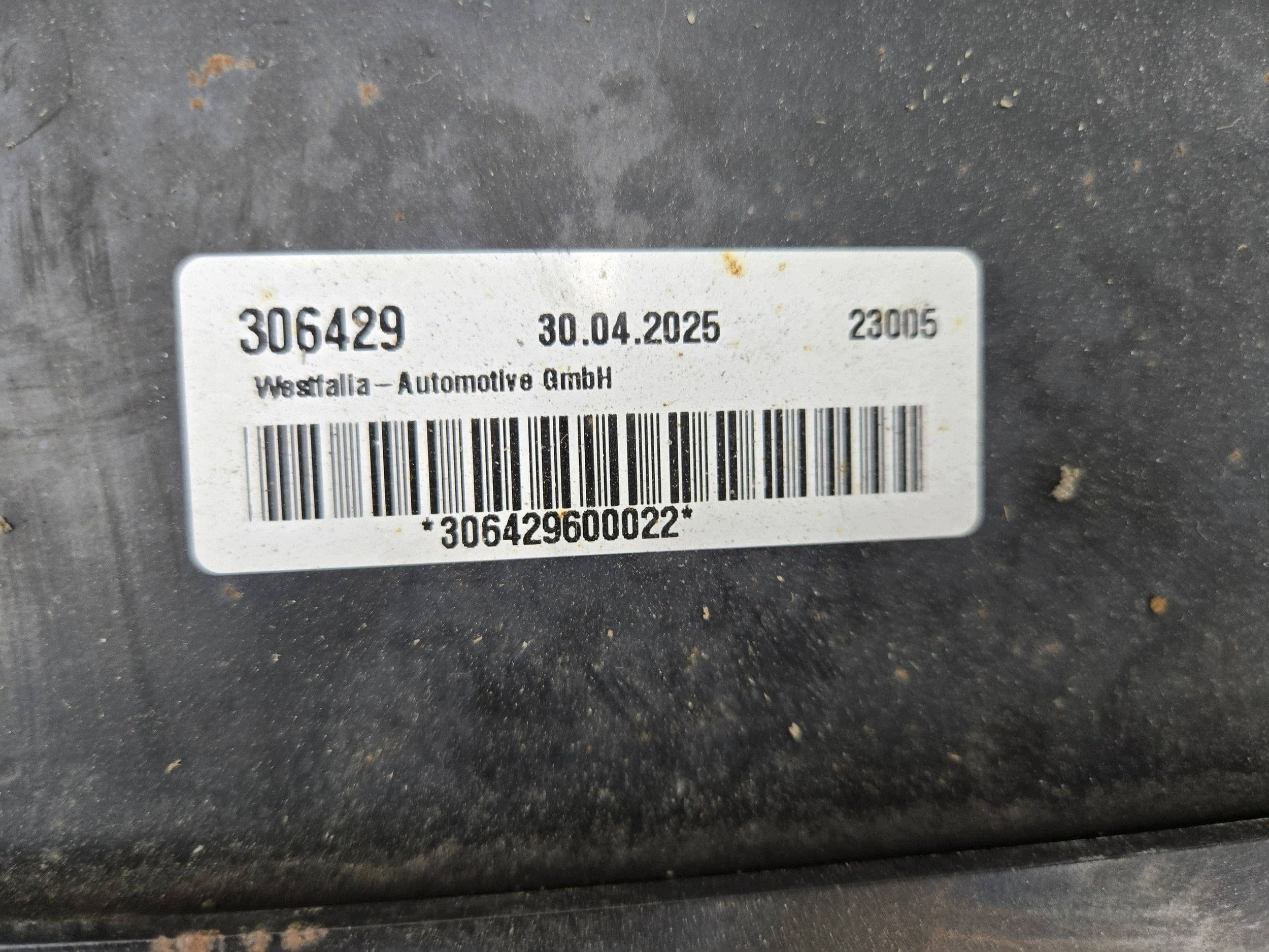 Barra de remolque para Fiat Ducato (Modelo facelift 2025) usado 2