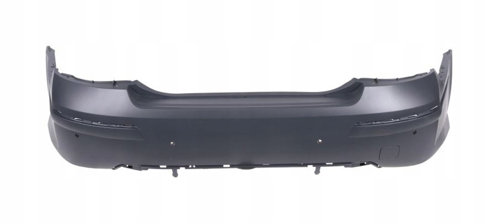 Parachoques trasero Blic pintado en negro para Peugeot 407 nuevo