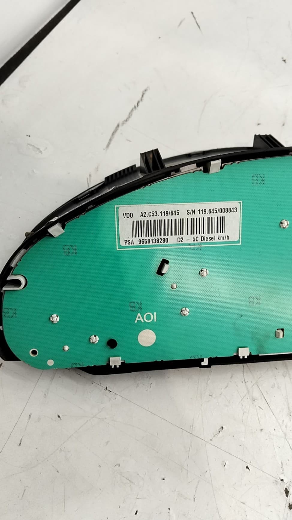 Cuadro instrumentos PEUGEOT 407 2