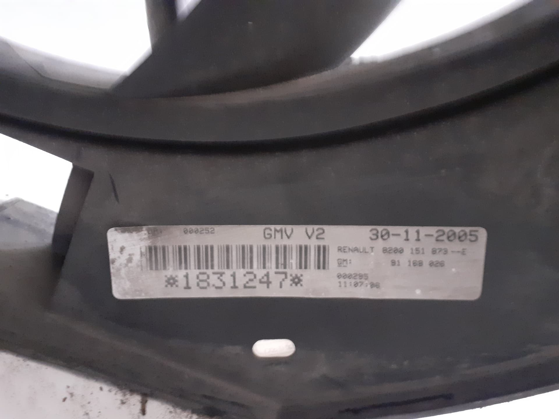 Electroventilador RENAULT TRAFIC CAJA CERRADA (AB 4.01) 3