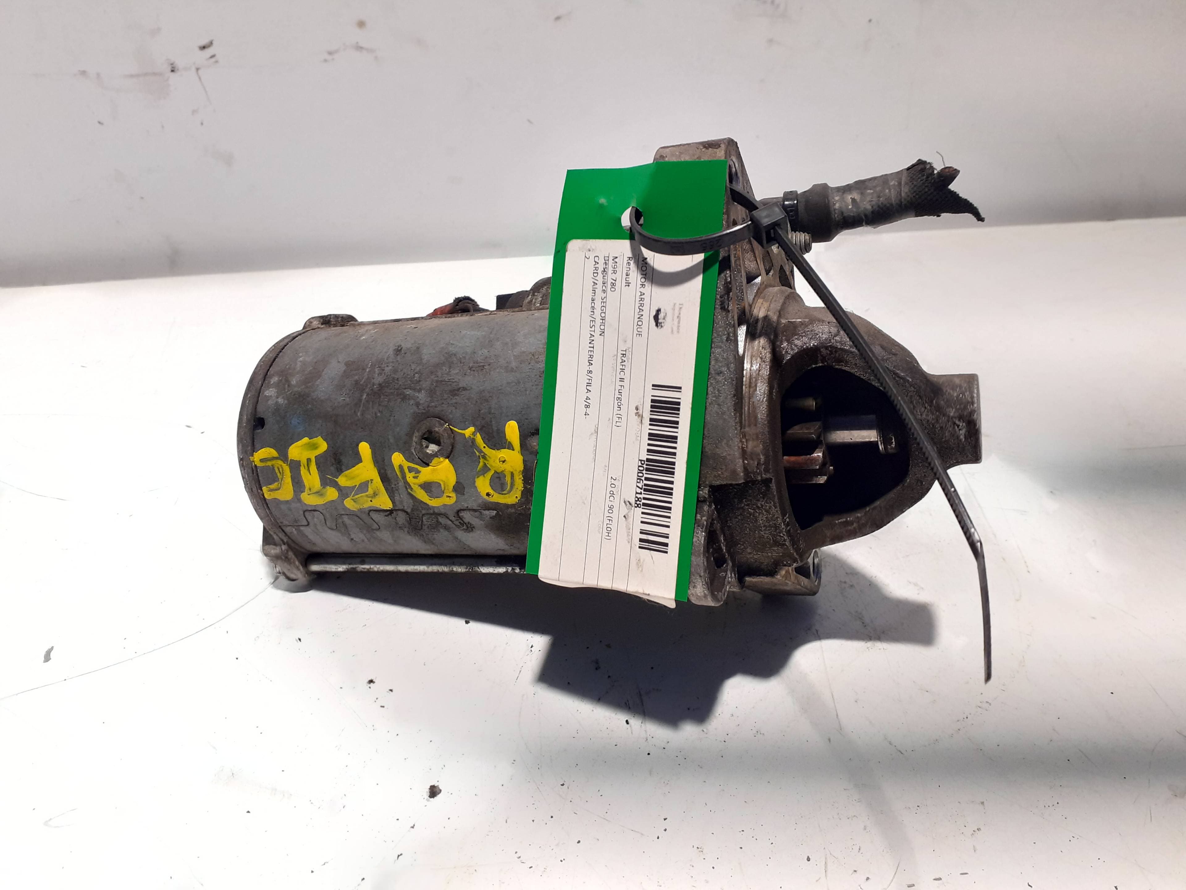 Motor arranque RENAULT TRAFIC CAJA CERRADA (AB 4.01)