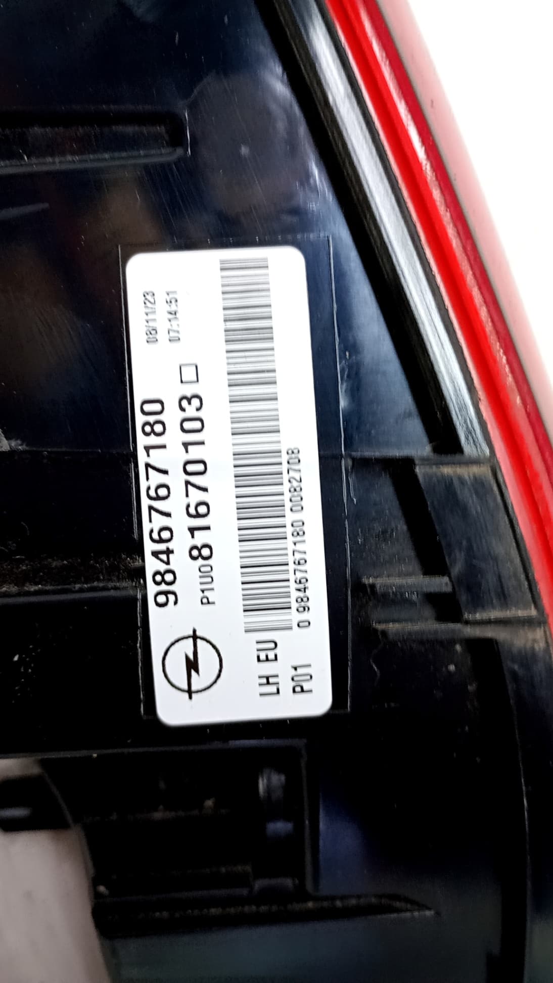 Piloto trasero izquierdo interior OPEL GRANDLAND|X (A18, P1UO) 2