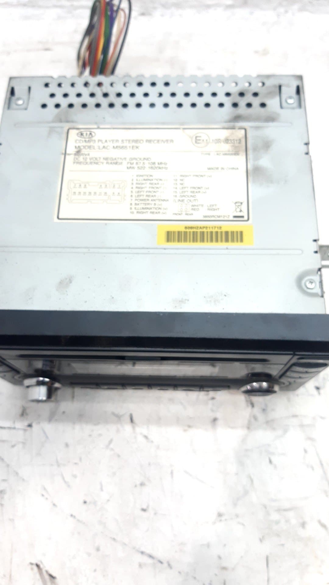 Sistema audio / radio cd KIA SORENTO 4