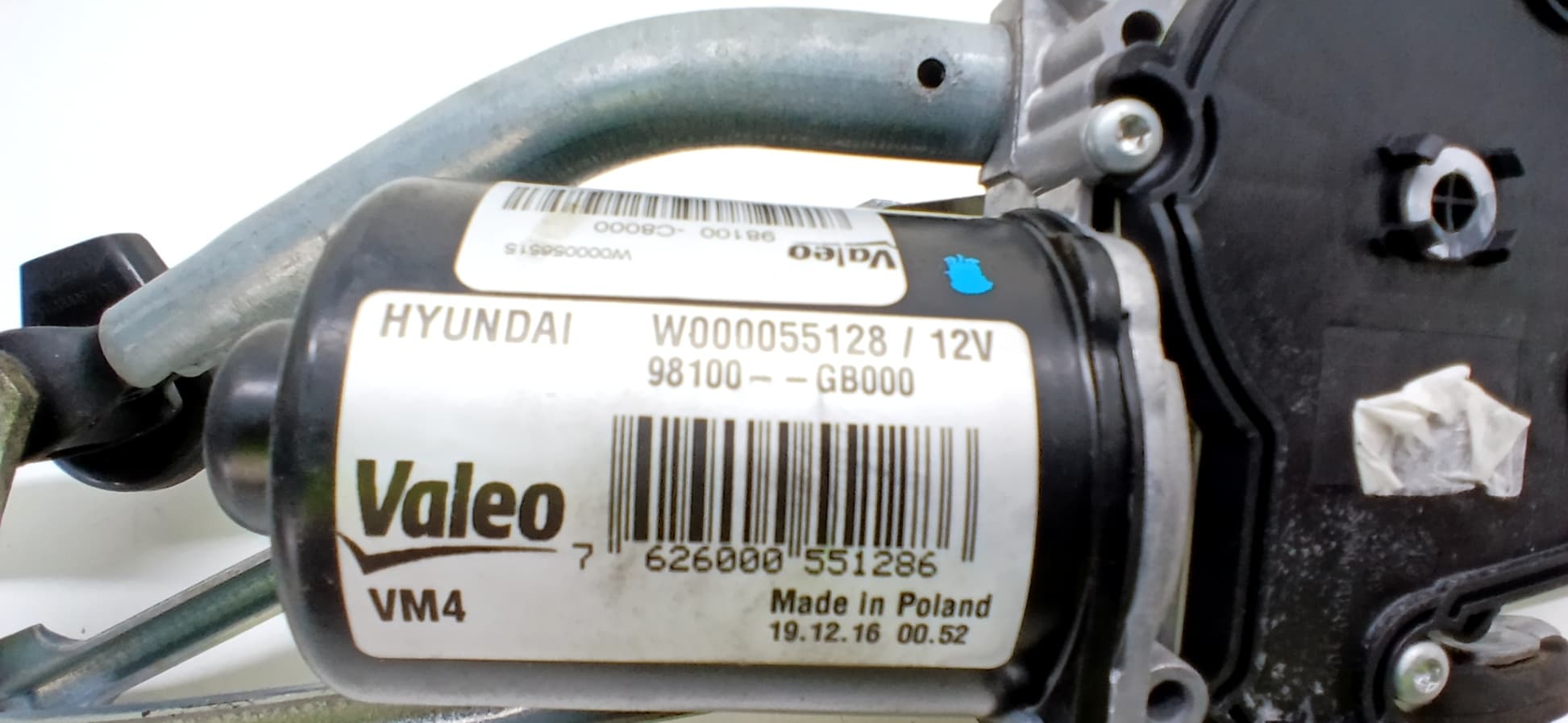 Motor limpia delantero HYUNDAI I20