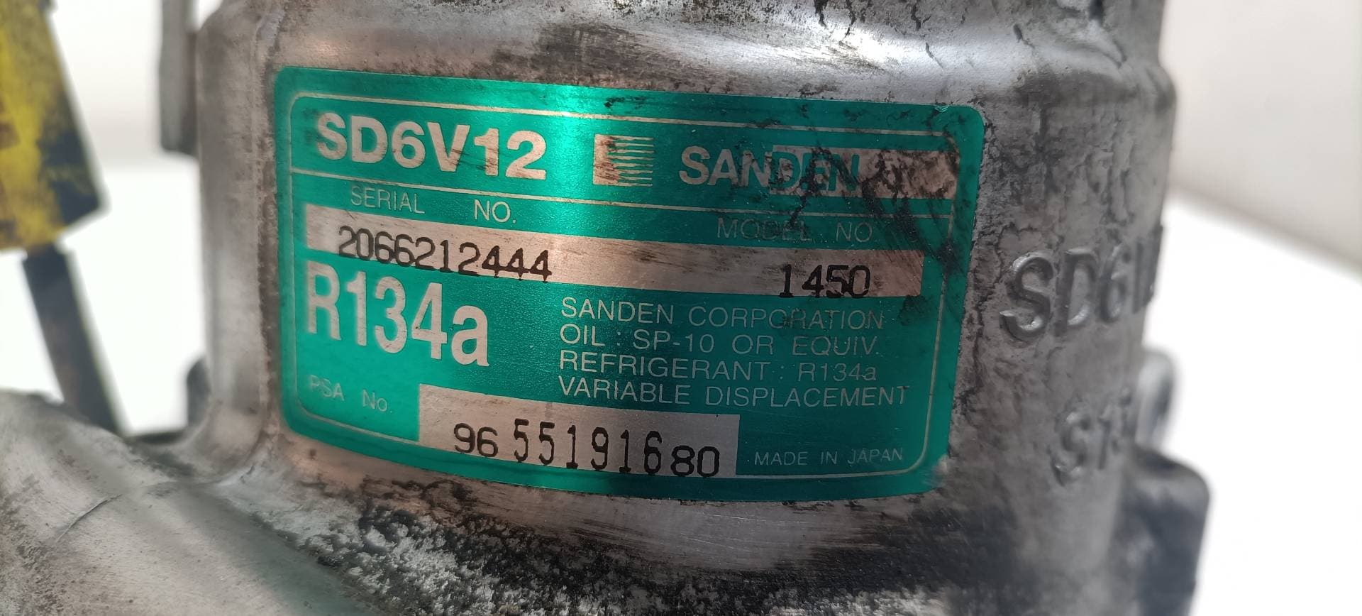 Recambio CITROEN C3 ref. 9655191680 2