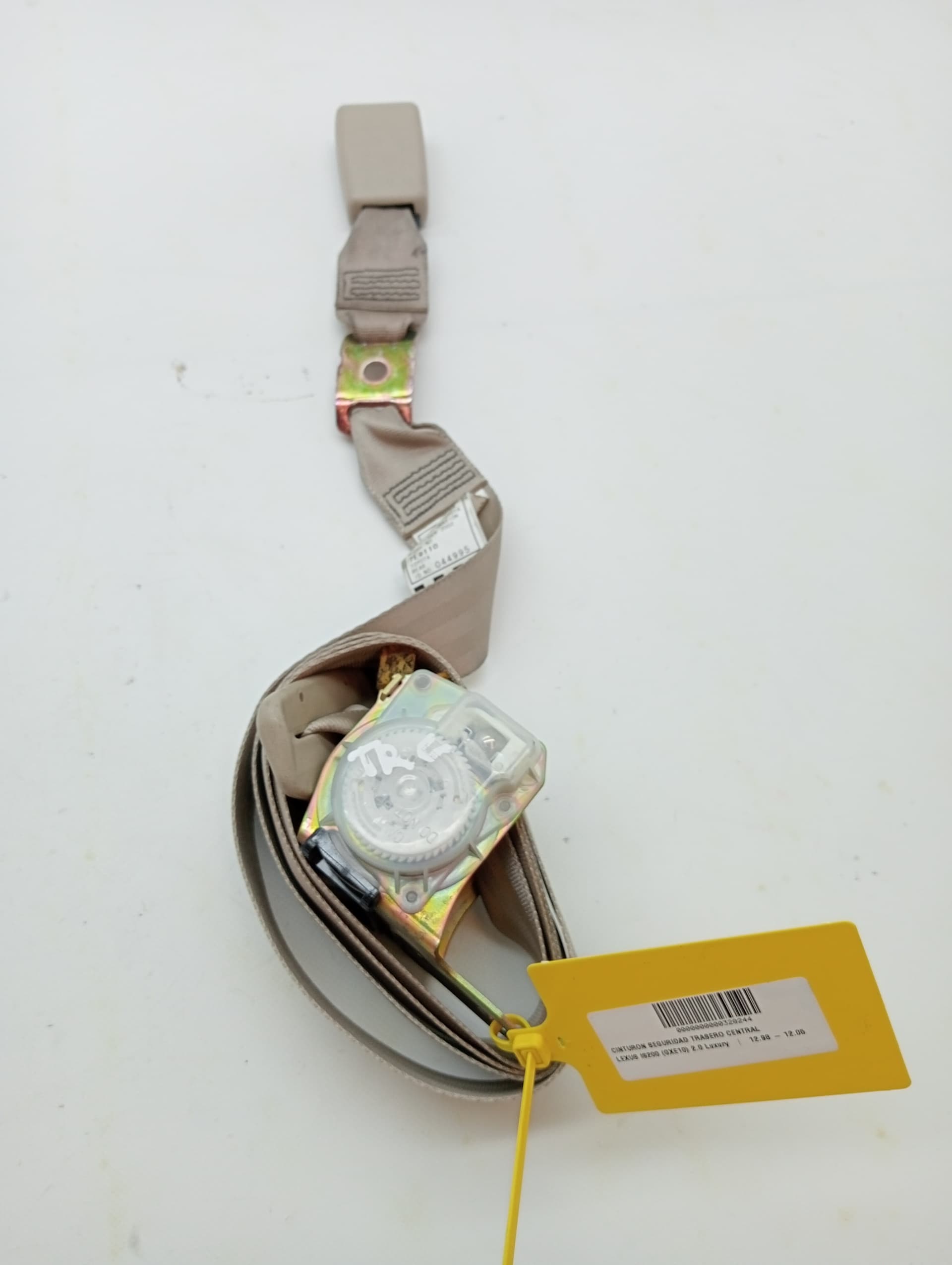 Cinturon seguridad trasero central LEXUS IS200 (GXE10)