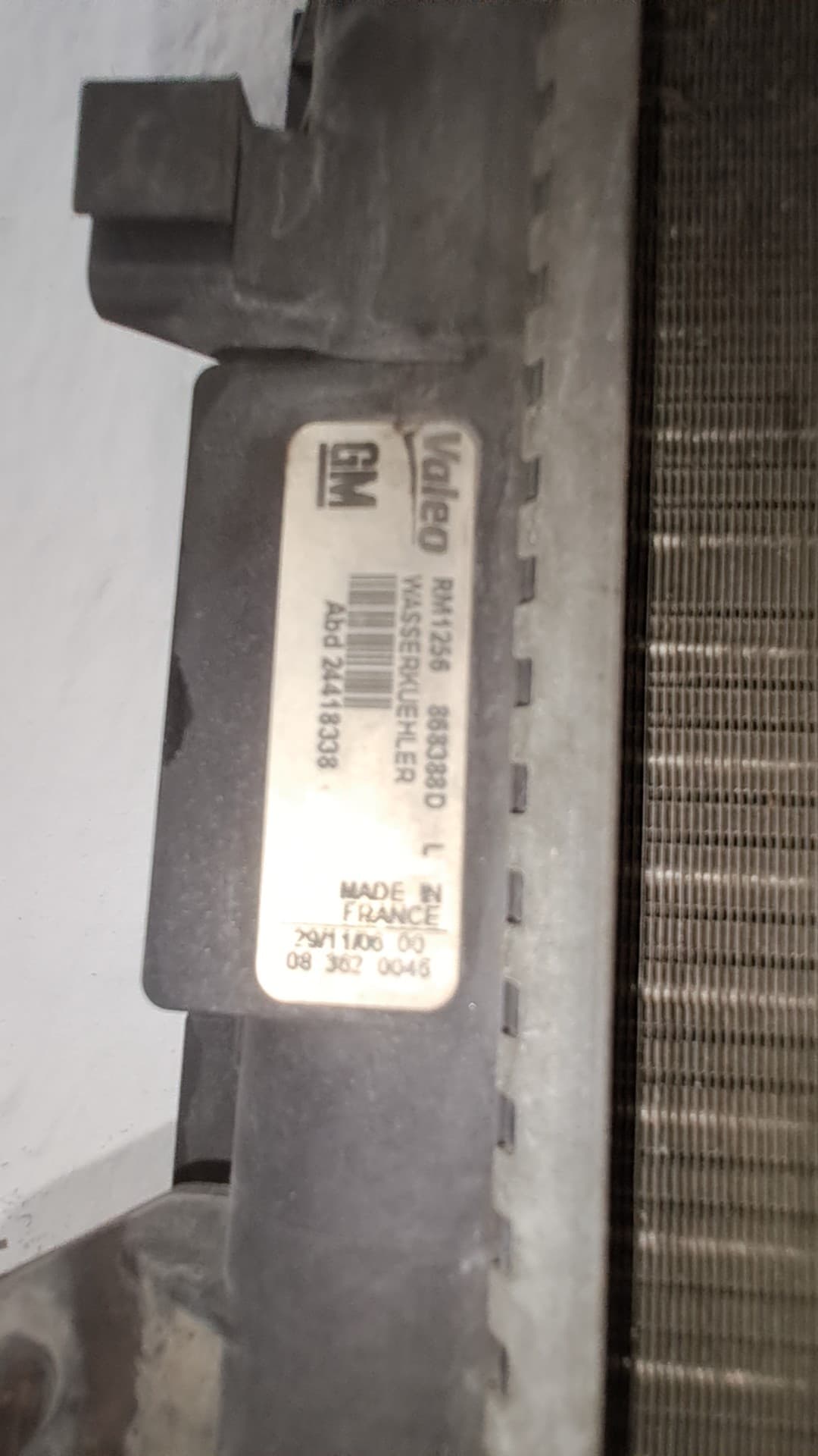 Radiador agua SAAB 9-3 STATION WAGON (E50) 2
