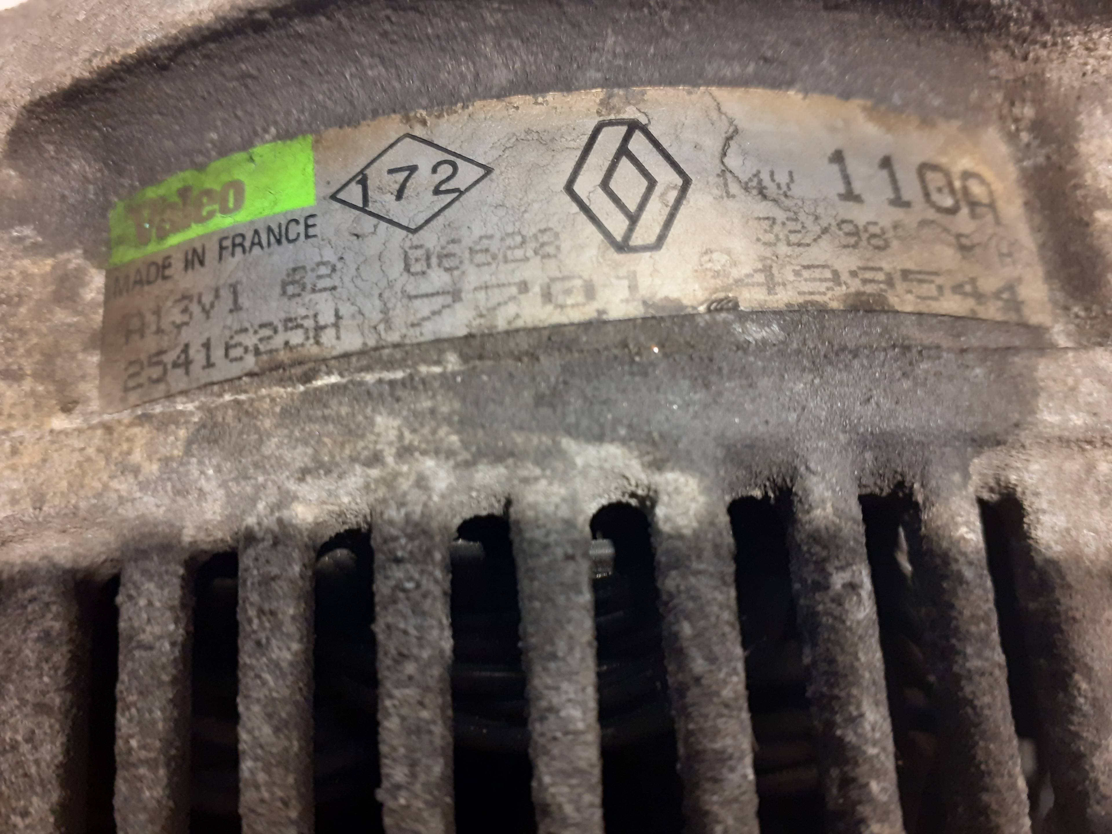 Alternador RENAULT LAGUNA (B56) 2