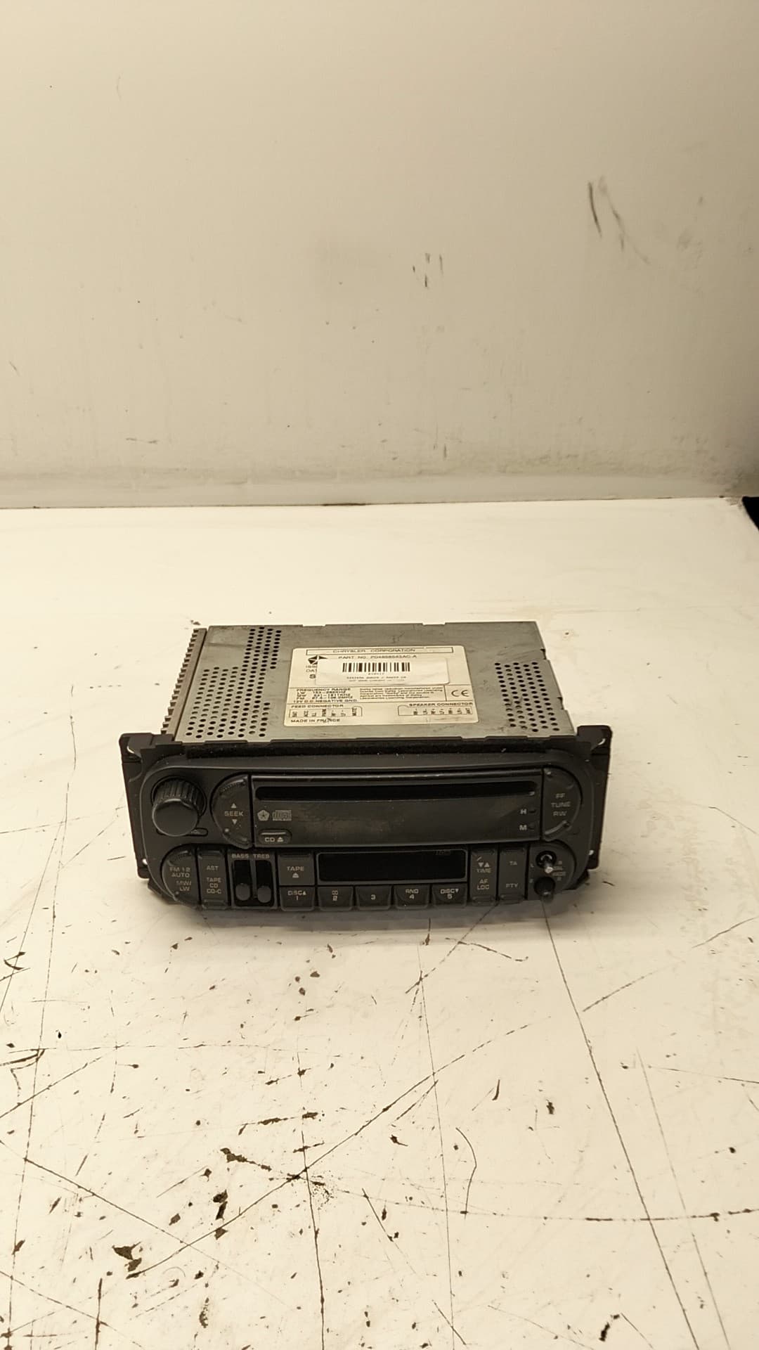 Sistema audio / radio cd JEEP GRAND CHEROKEE (WL)