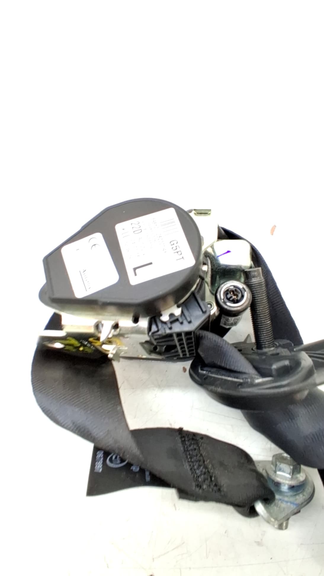 Cinturon seguridad trasero izquierdo HYUNDAI I20 2