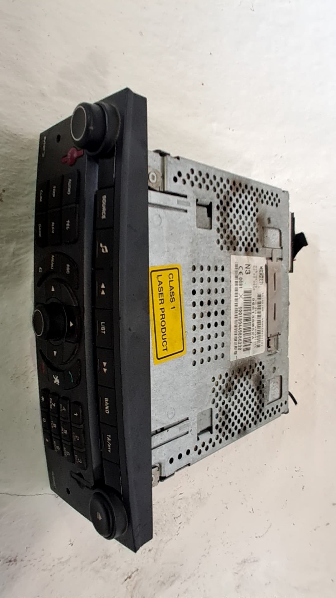 Sistema audio / radio cd PEUGEOT 407 COUPE 3