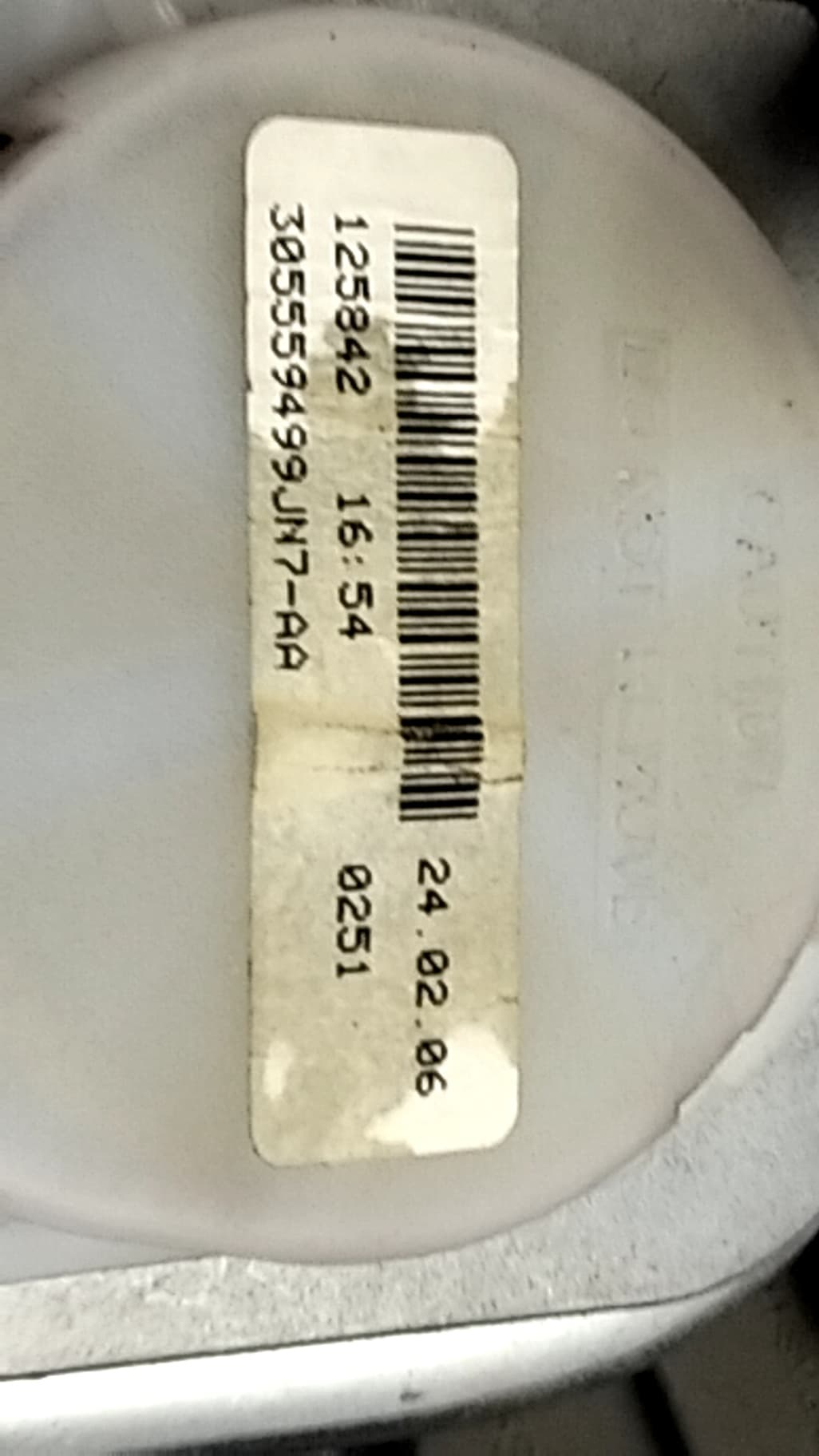 Cinturon seguridad delantero derecho HONDA CIVIC BERLINA (FN) 2