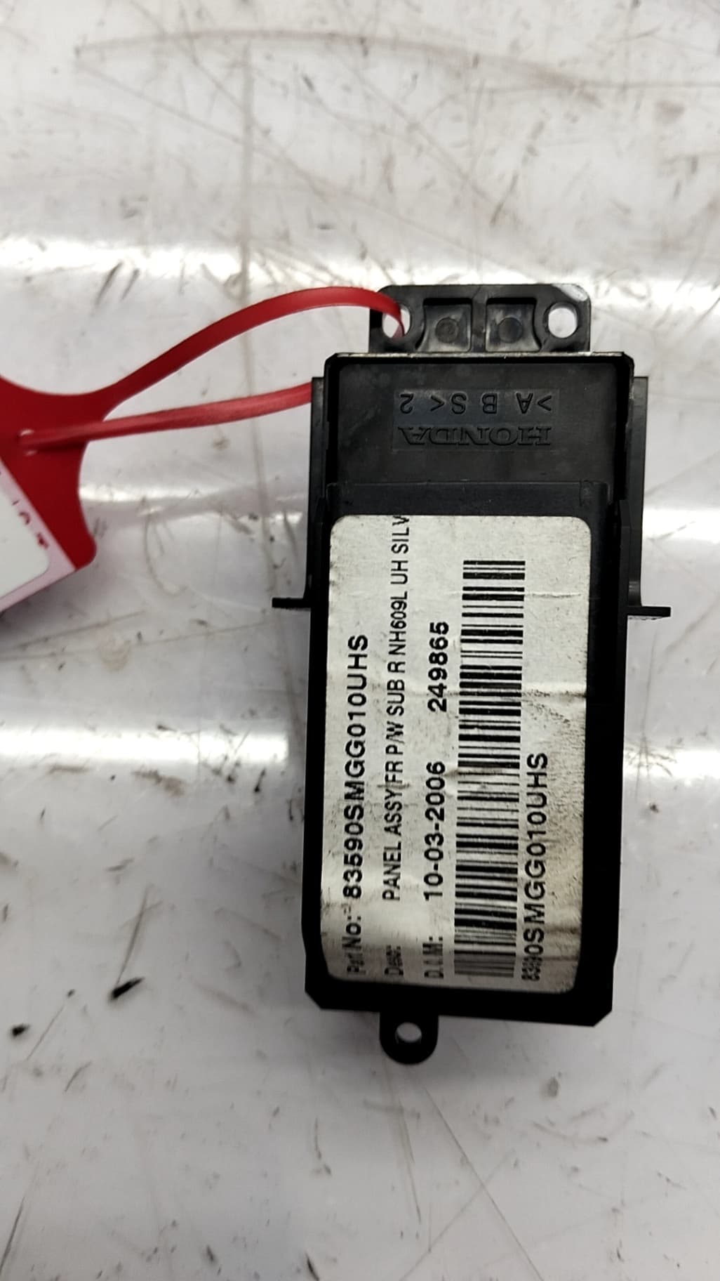 Mando elevalunas delantero derecho HONDA CIVIC BERLINA (FN) 5