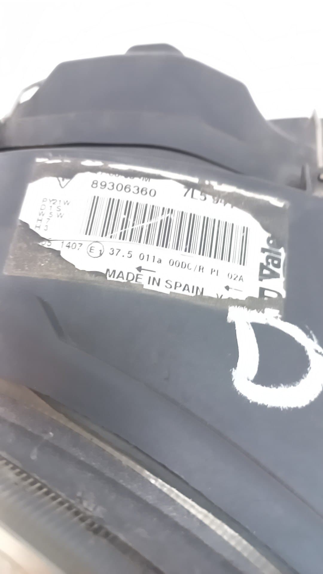 Faro derecho PORSCHE CAYENNE (9PA) 5