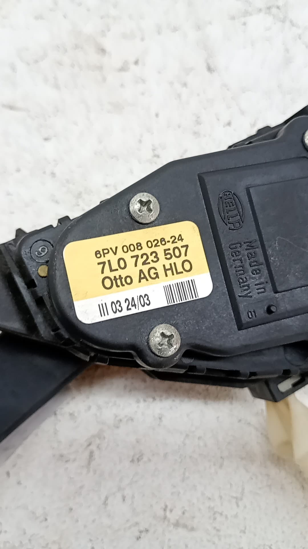 Pedal acelerador PORSCHE CAYENNE (9PA)