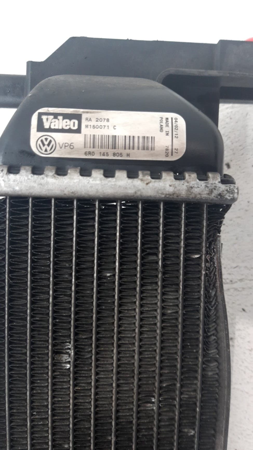 Intercooler VOLKSWAGEN POLO (6R1) 2