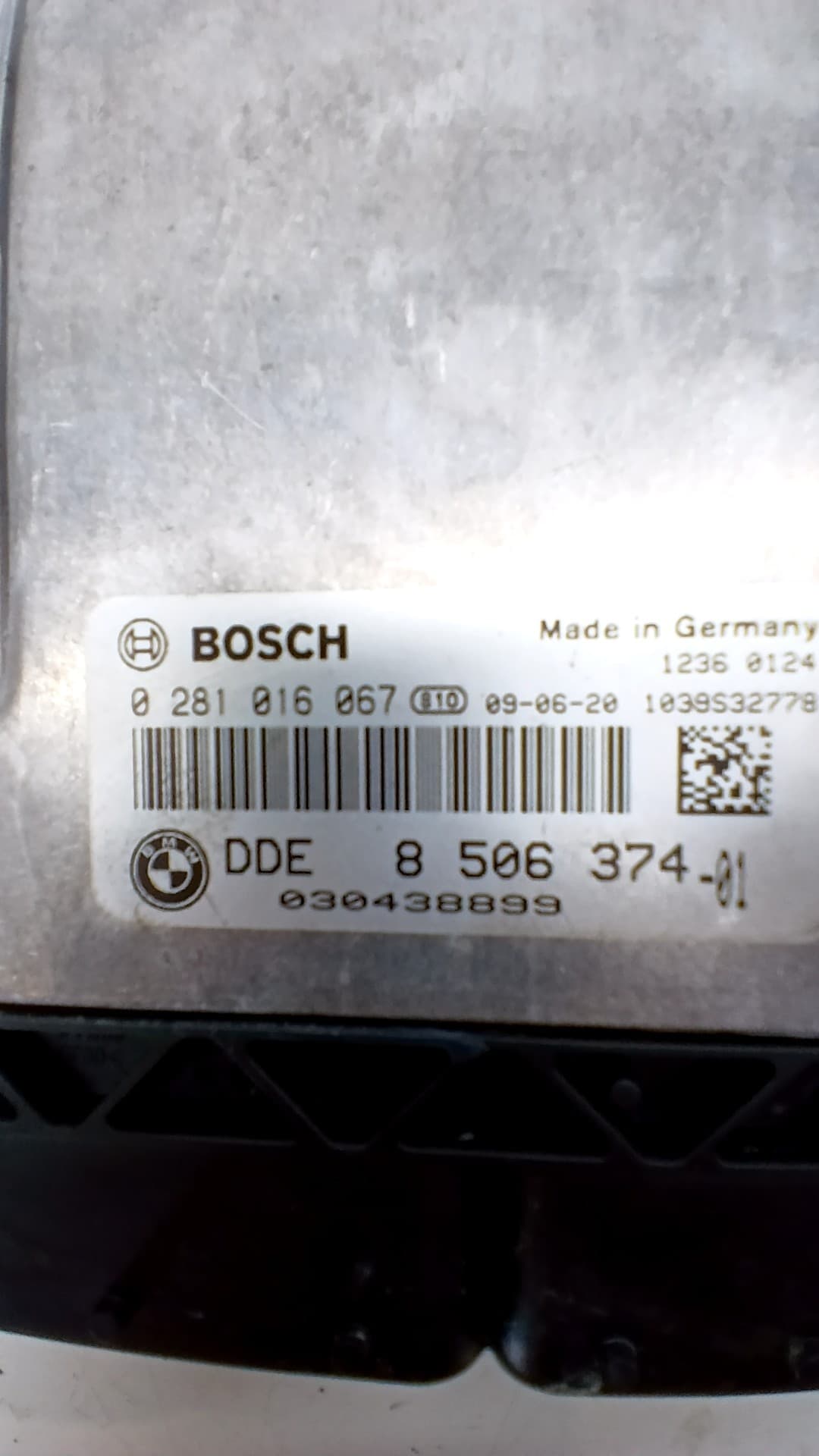 Centralita motor uce BMW SERIE 1 BERLINA (E81/E87) 3