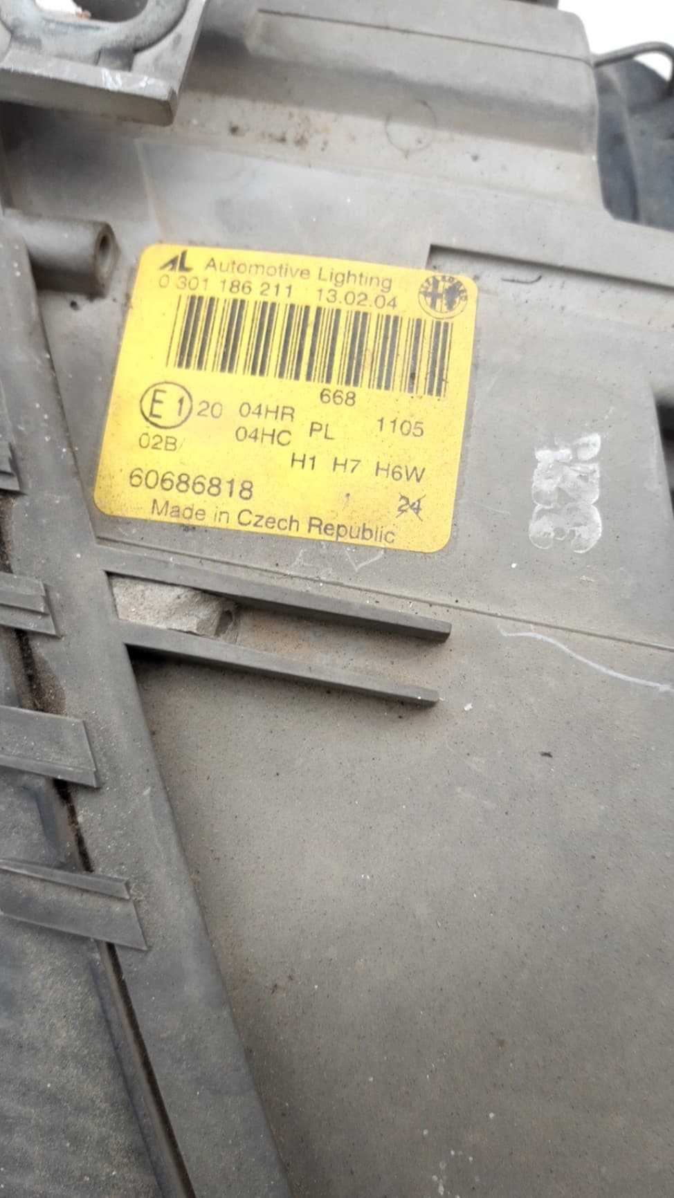 Faro izquierdo ALFA ROMEO 147 (190) 2