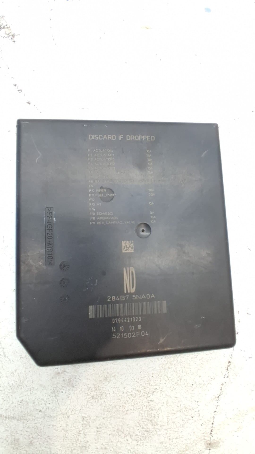 Recambio NISSAN QASHQAI (J11) ref. 284B75NA0A 2