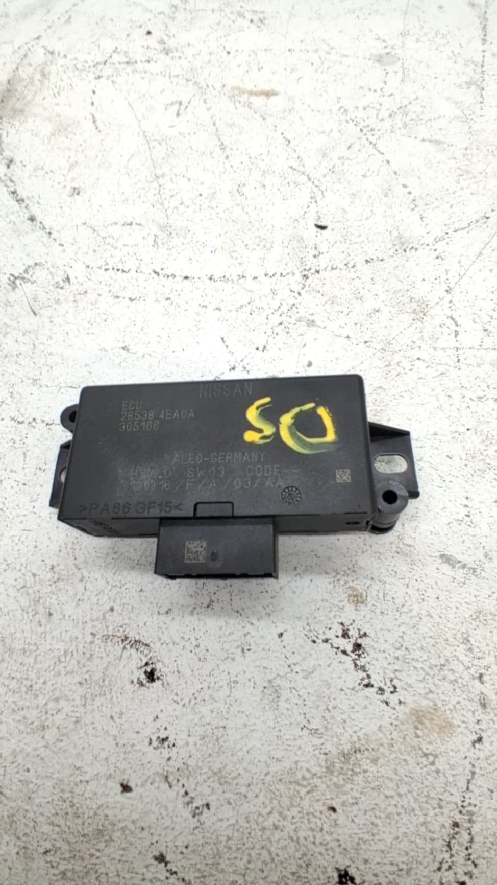 Sensor de aparcamiento NISSAN QASHQAI (J11)