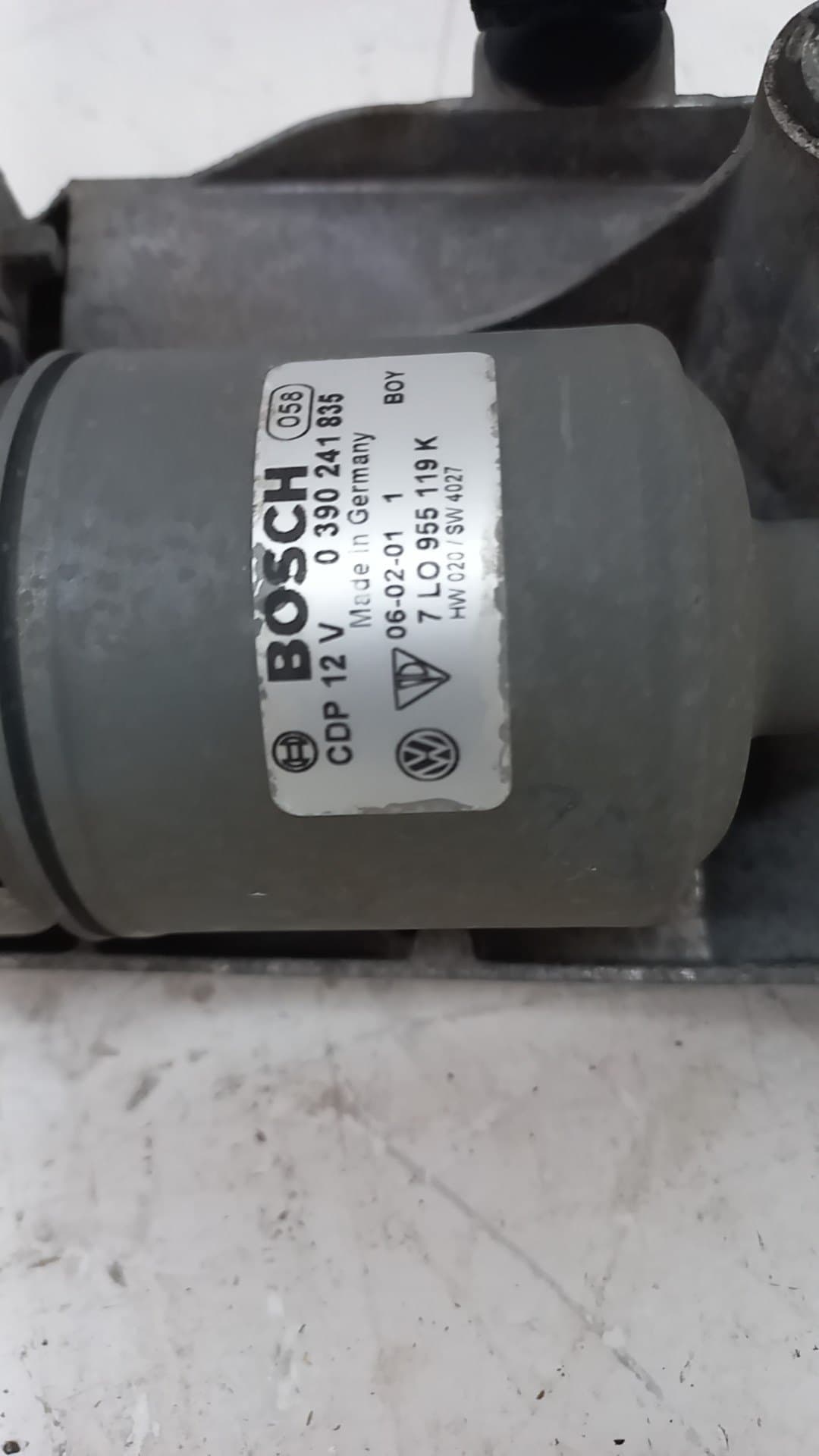 Motor limpia delantero VOLKSWAGEN TOUAREG (7LA) 4