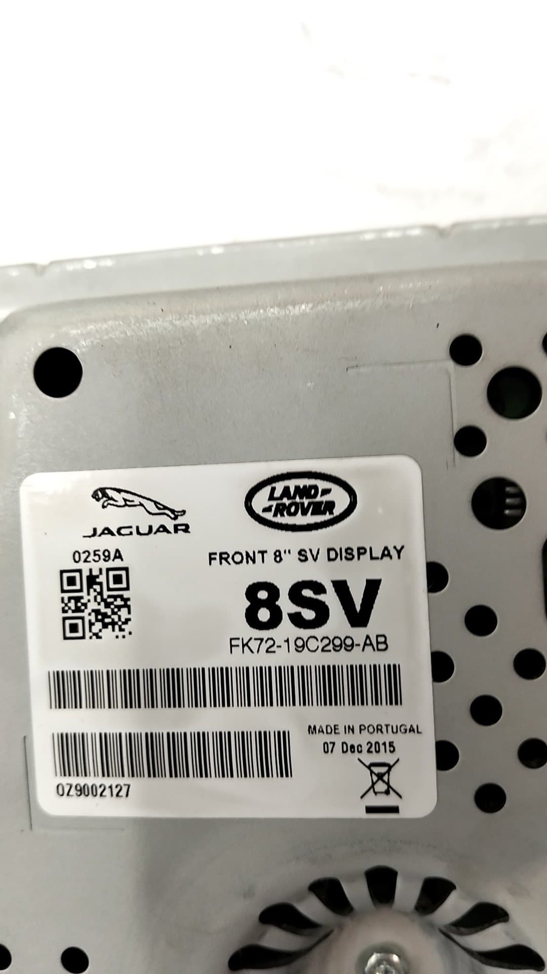 Pantalla multifuncion LAND ROVER RANGE ROVER EVOQUE 2