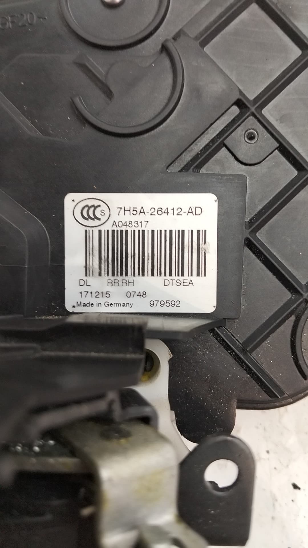 Cerradura puerta trasera derecha LAND ROVER RANGE ROVER EVOQUE 4
