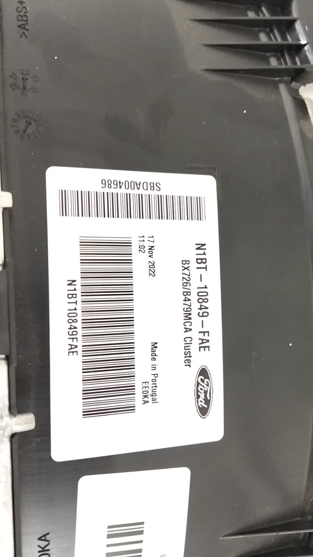Cuadro instrumentos FORD PUMA 5