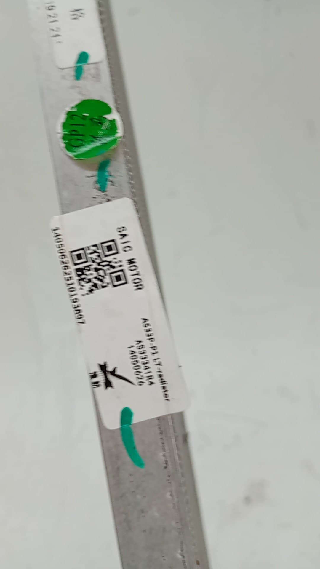 Radiador agua MG HS