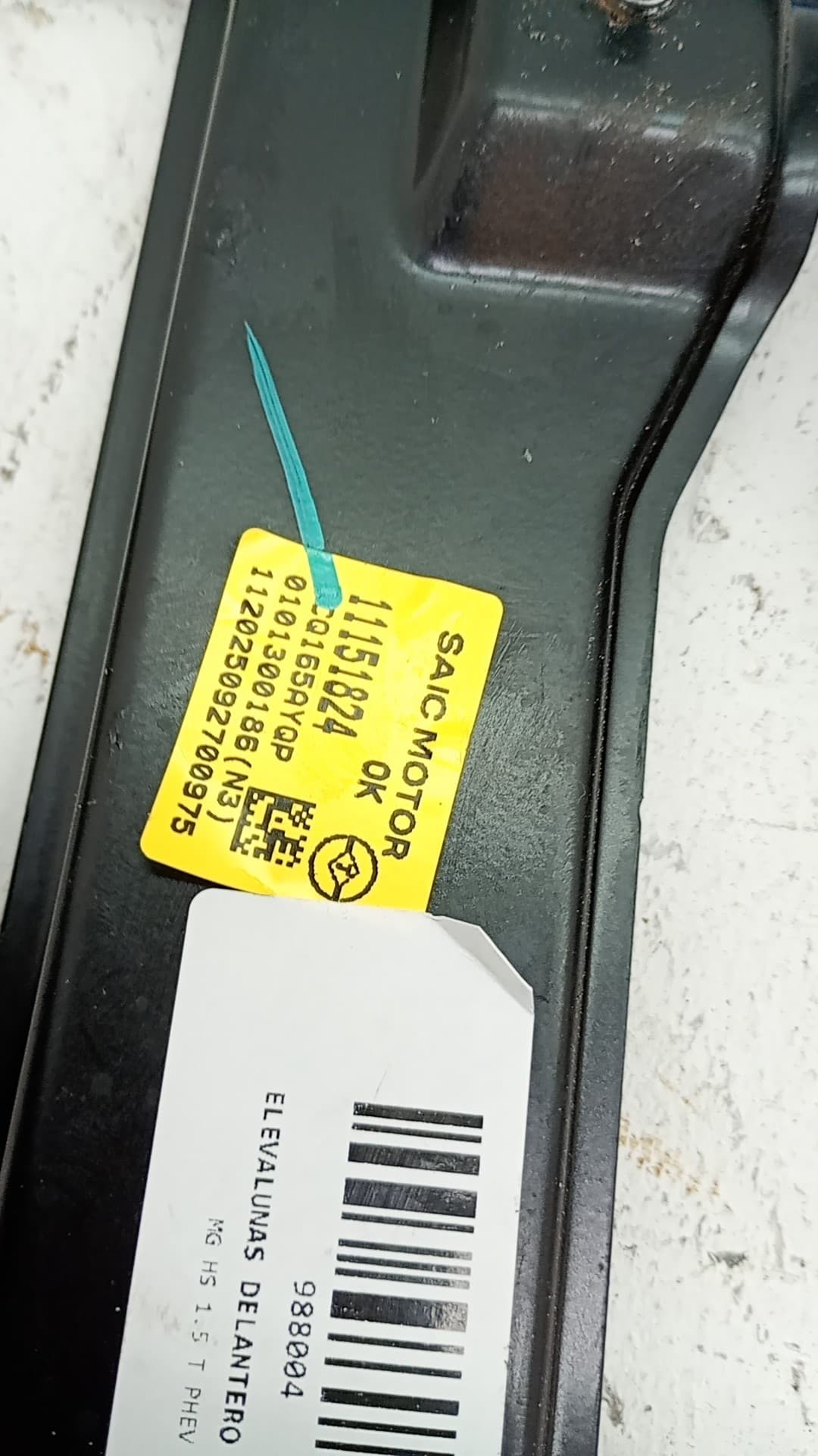 Elevalunas delantero derecho MG HS 3