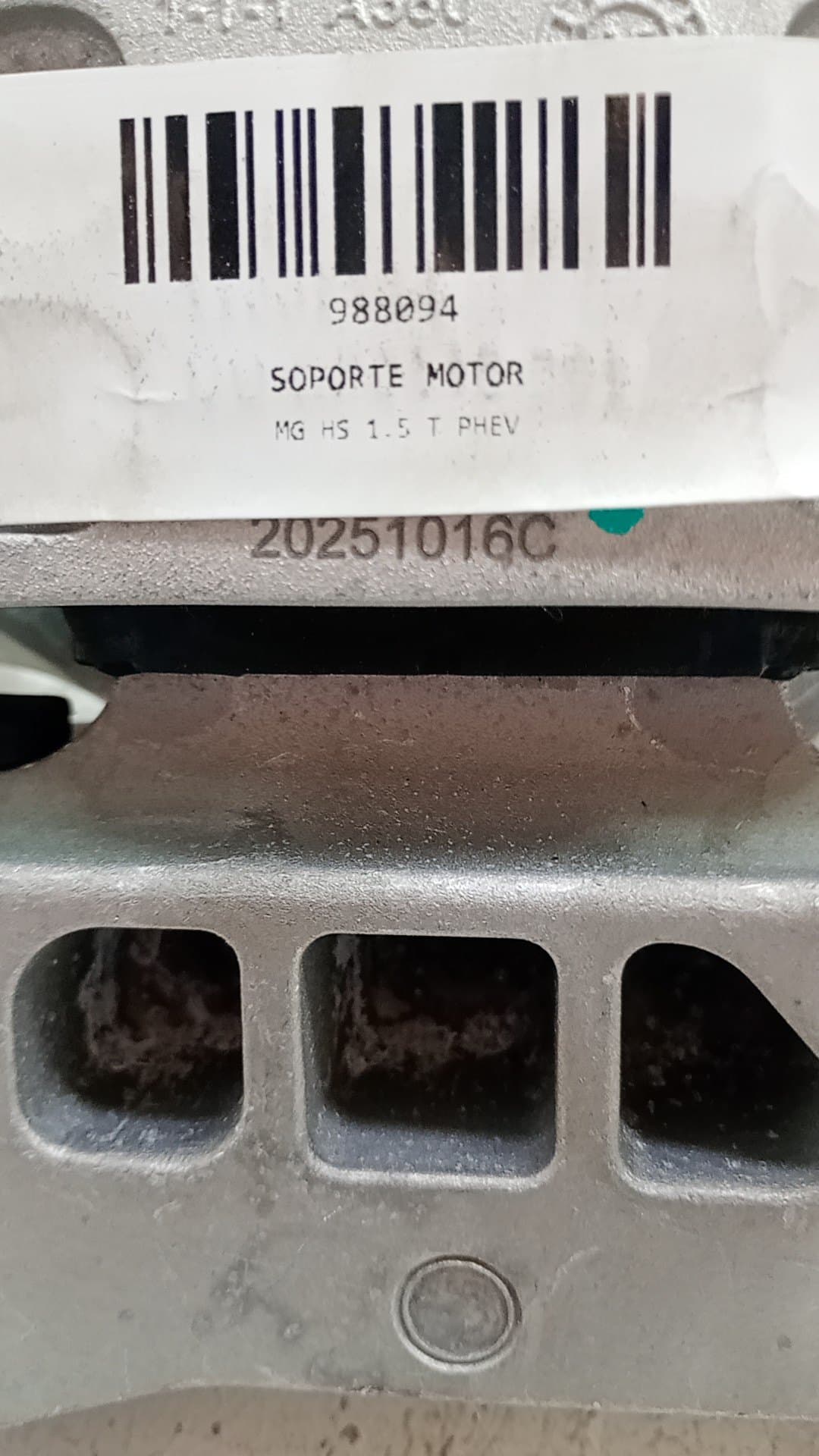 Soporte motor MG HS 3