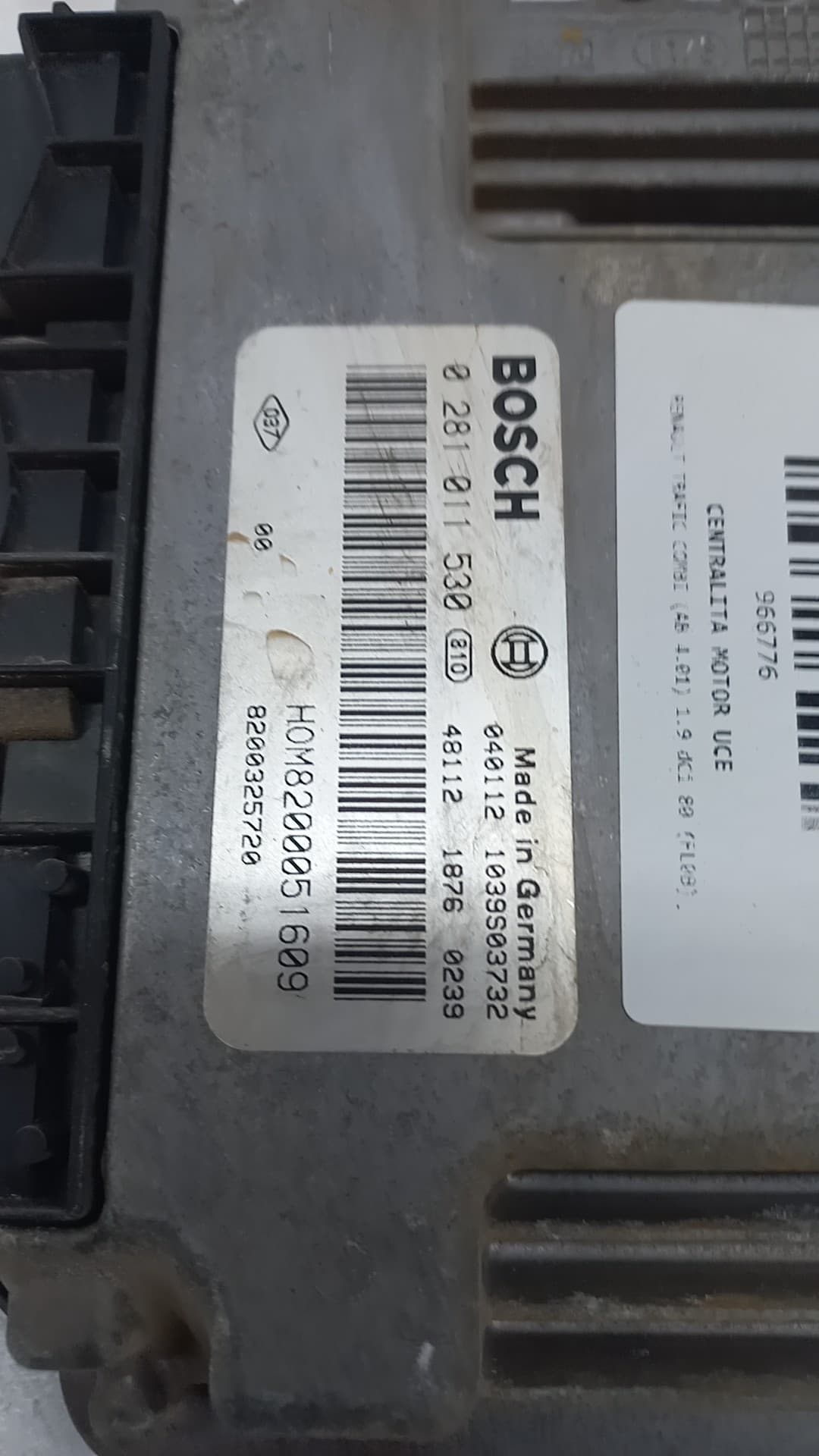 Centralita motor uce RENAULT TRAFIC COMBI (AB 4.01) 4