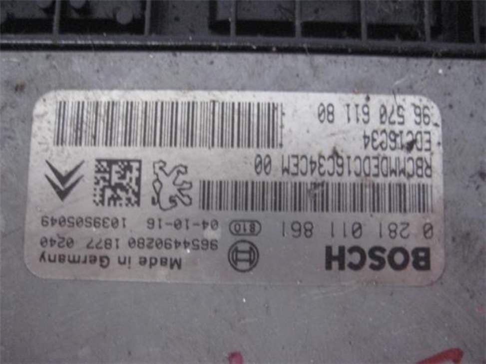 Centralita motor uce PEUGEOT 406 BERLINA (S1/S2) 2