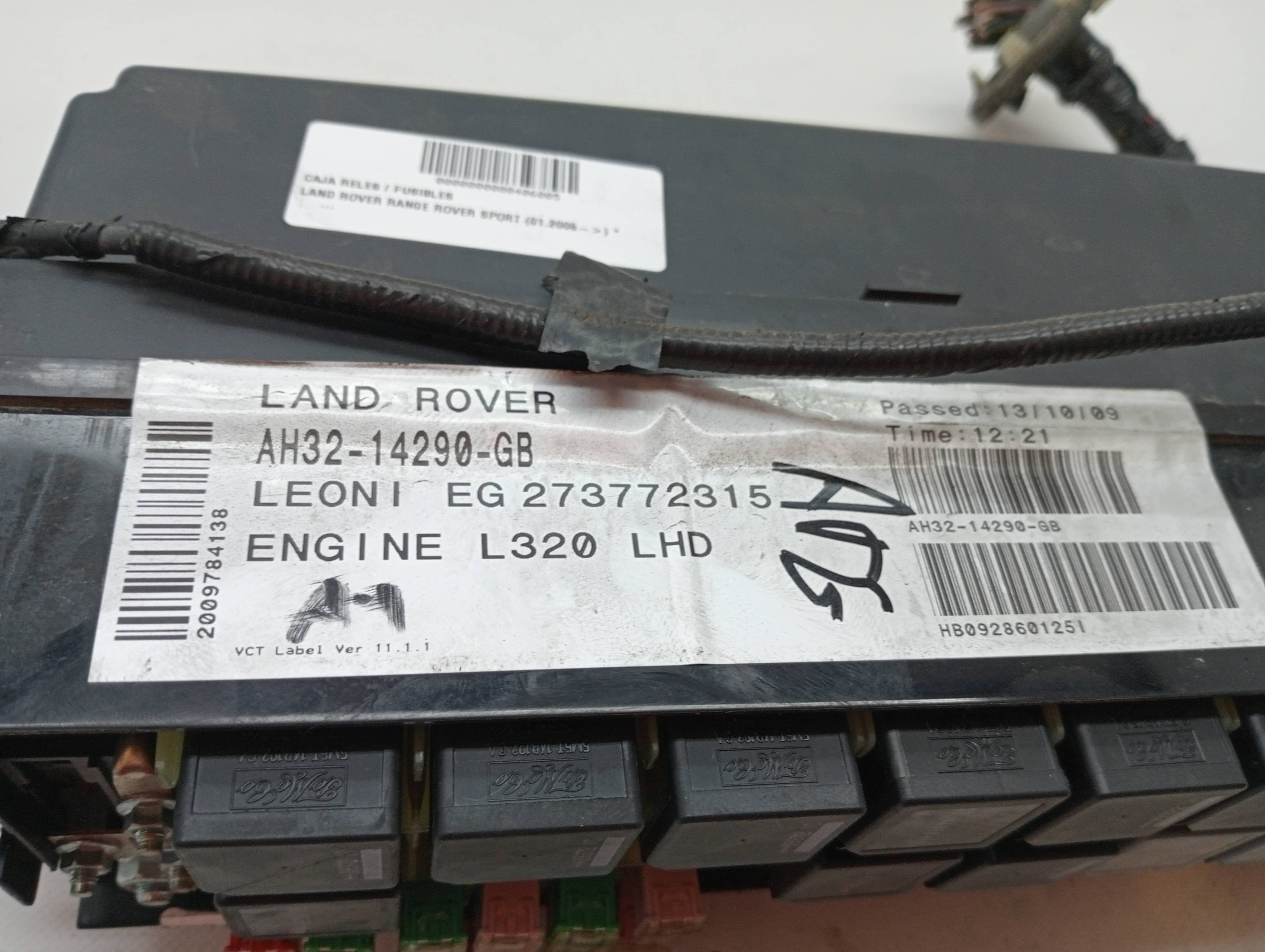 Caja reles / fusibles LAND ROVER RANGE ROVER SPORT 2