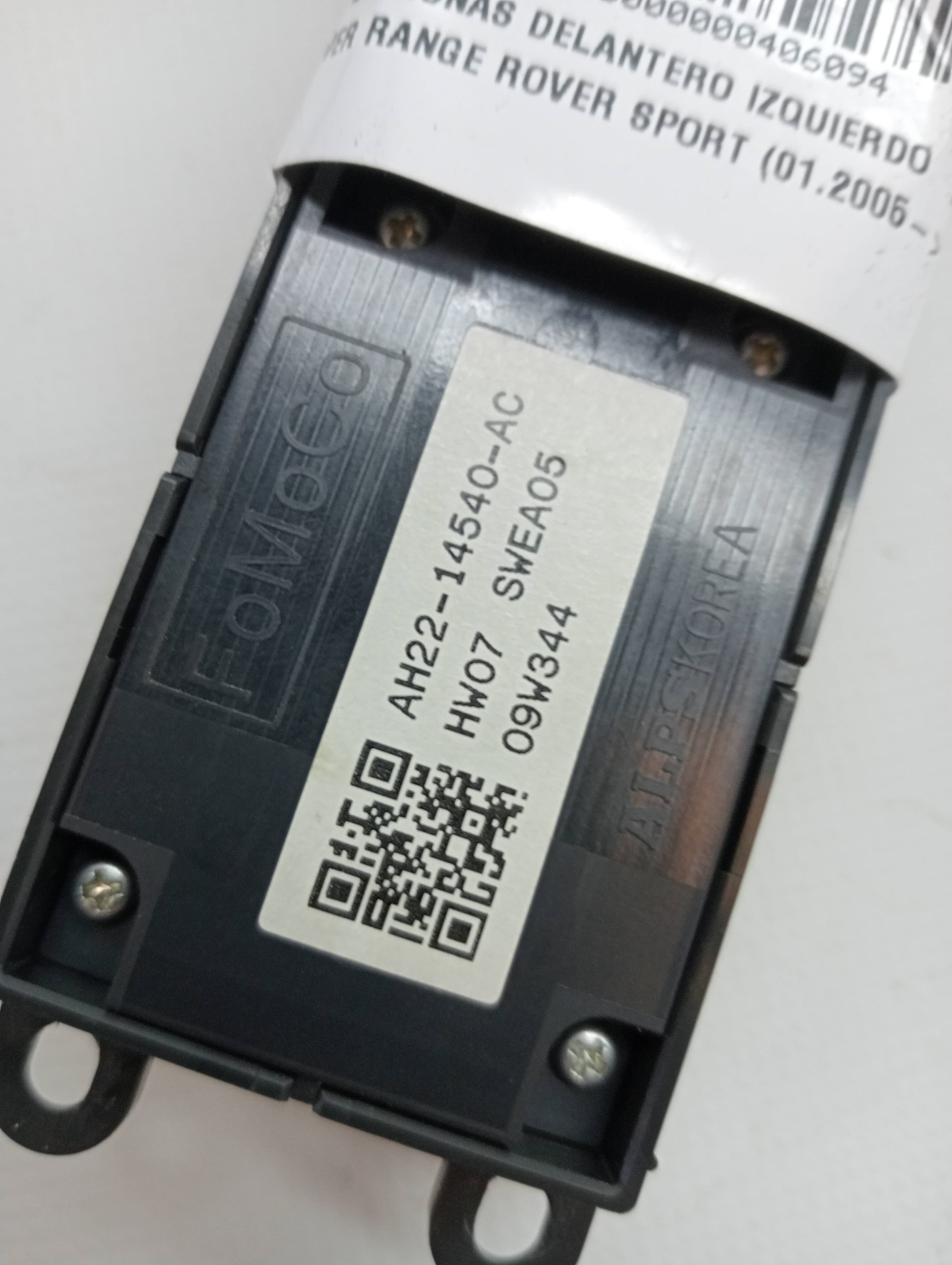 Mando elevalunas delantero izquierdo LAND ROVER RANGE ROVER SPORT 2
