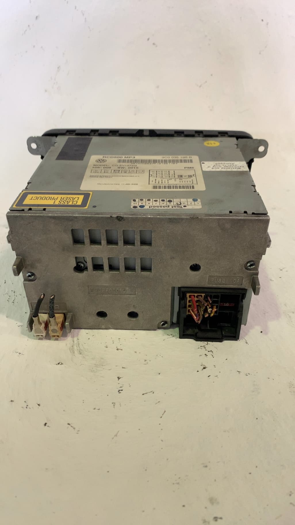 Sistema audio / radio cd VOLKSWAGEN PASSAT CC (357) 2