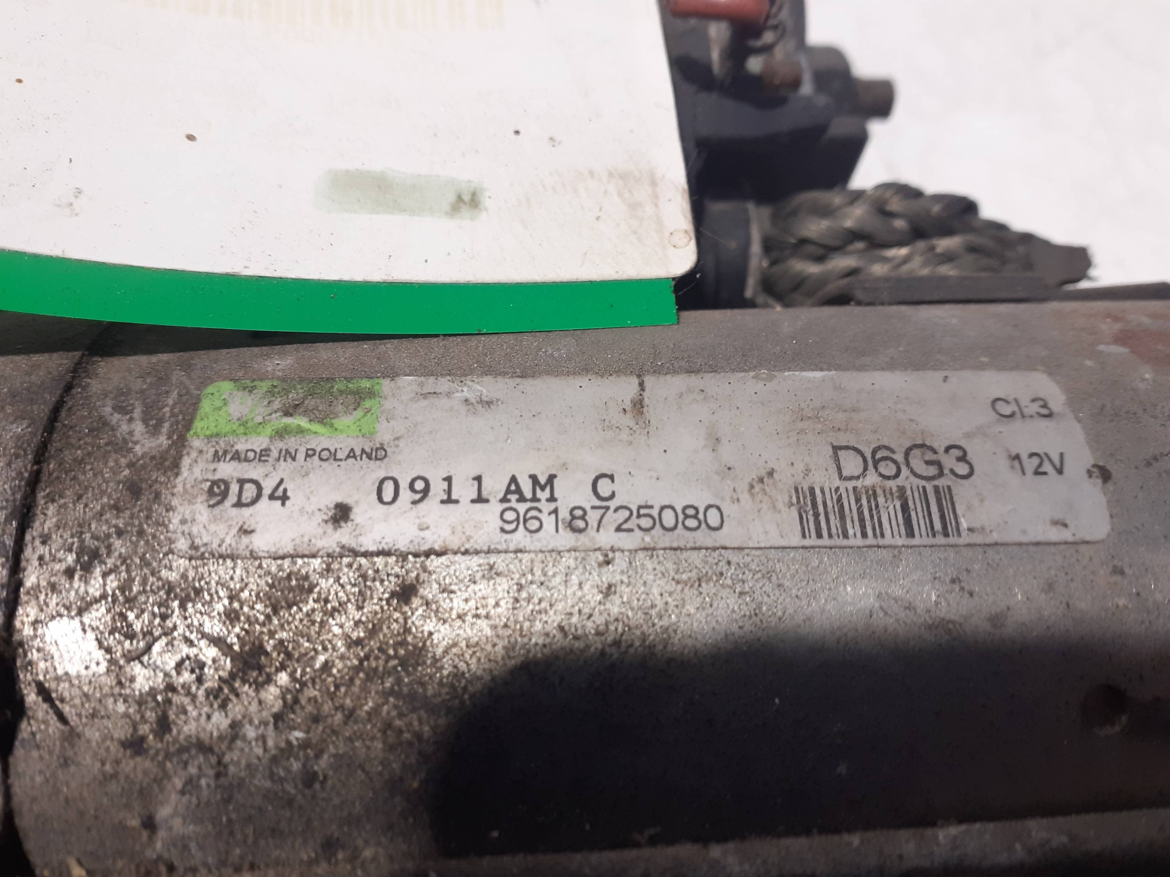 Motor arranque PEUGEOT 307 BREAK / SW (S1) 2