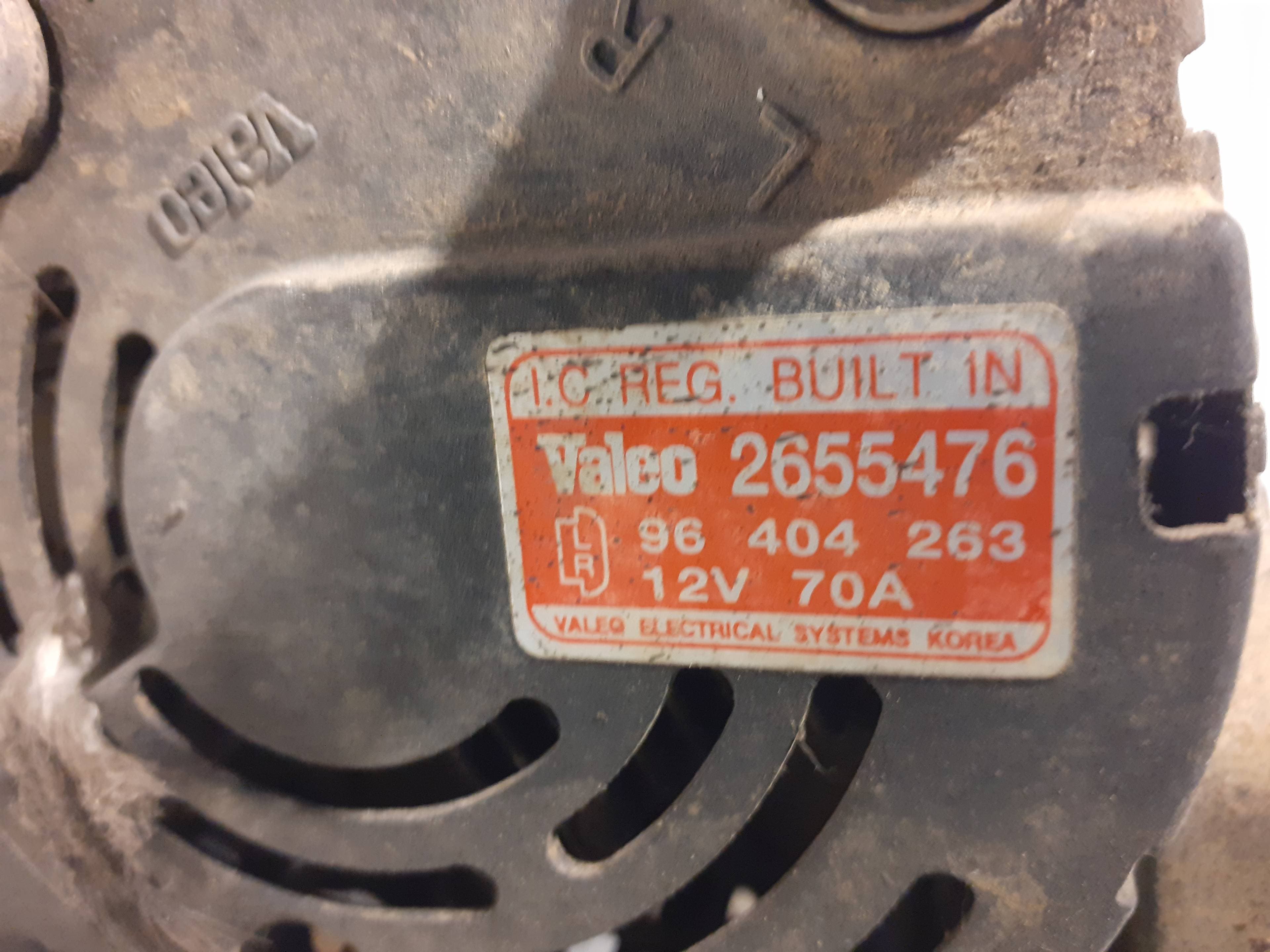 Alternador DAEWOO KALOS 2